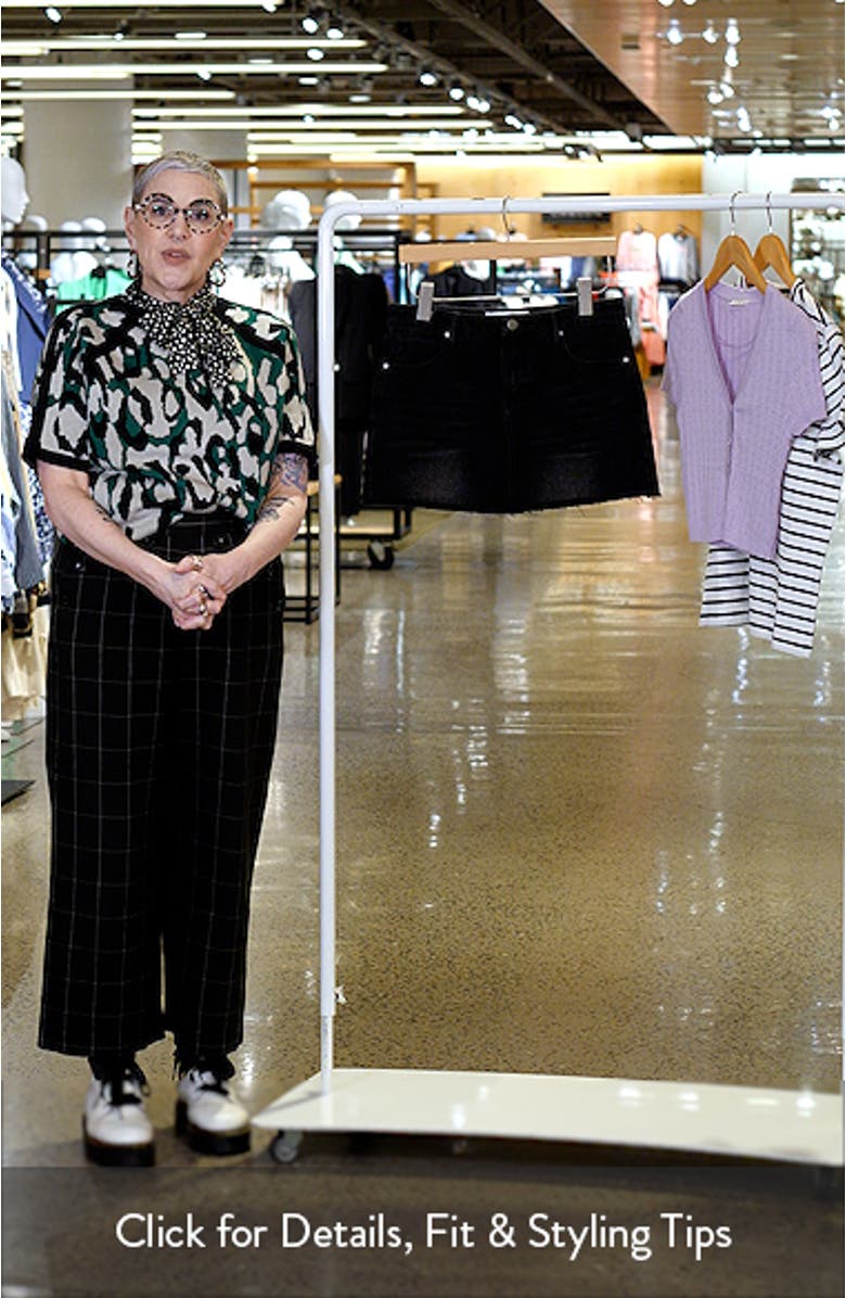 Vida Micro Mini Denim Skirt, sales video thumbnail