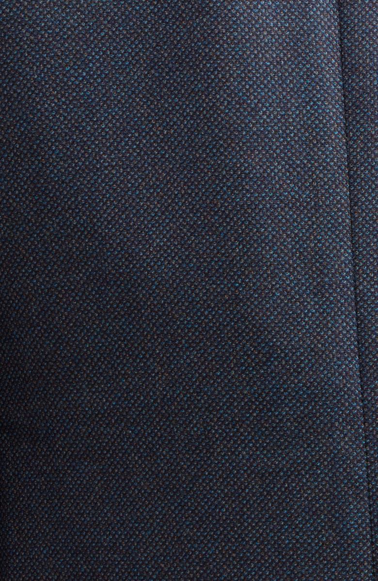 Nordstrom Nailhead Textured Wool Sport Coat, Alternate, color, Teal- Brown Oval Suiting