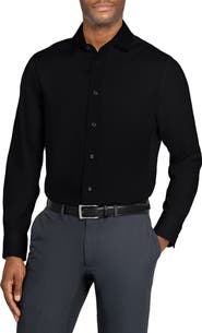 W.R.K Slim Fit Solid Reworked Dress Shirt