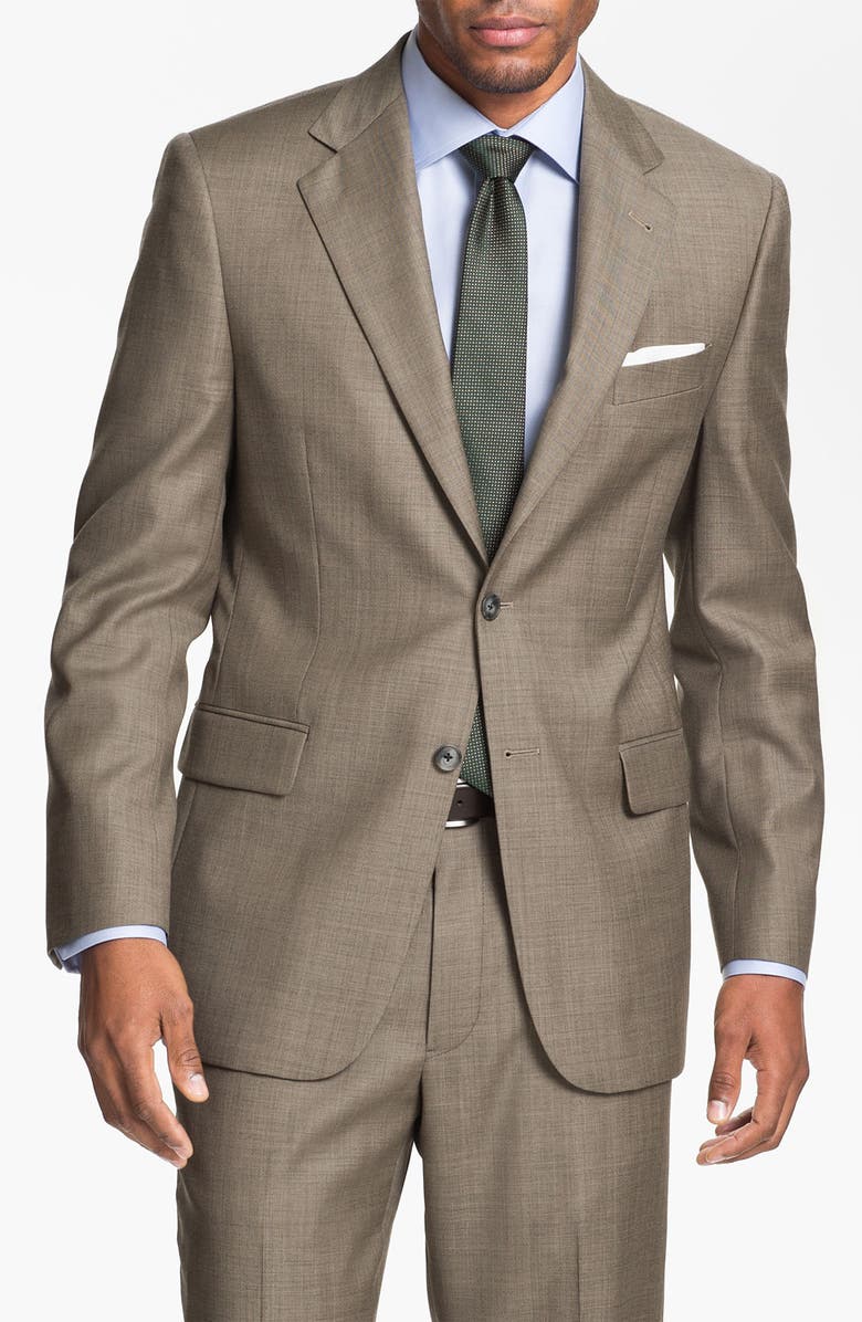 Joseph Abboud 'Signature Silver' Wool Suit, Main, color,
