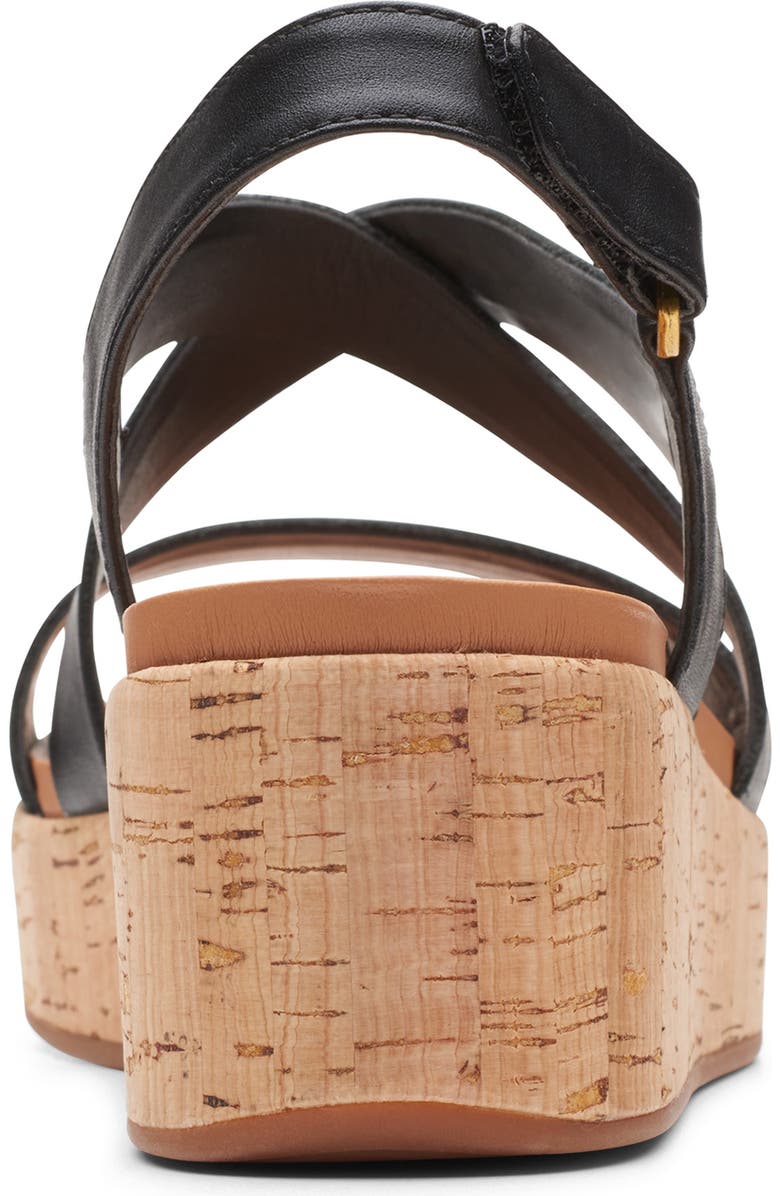 Clarks<sup>®</sup> Kimmei Wedge Sandal, Alternate, color,