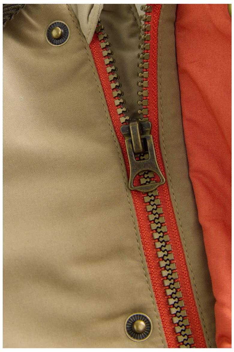 Kids' Colorblock Insulated Hooded Jacket, Alternate, color, NEUTRAL