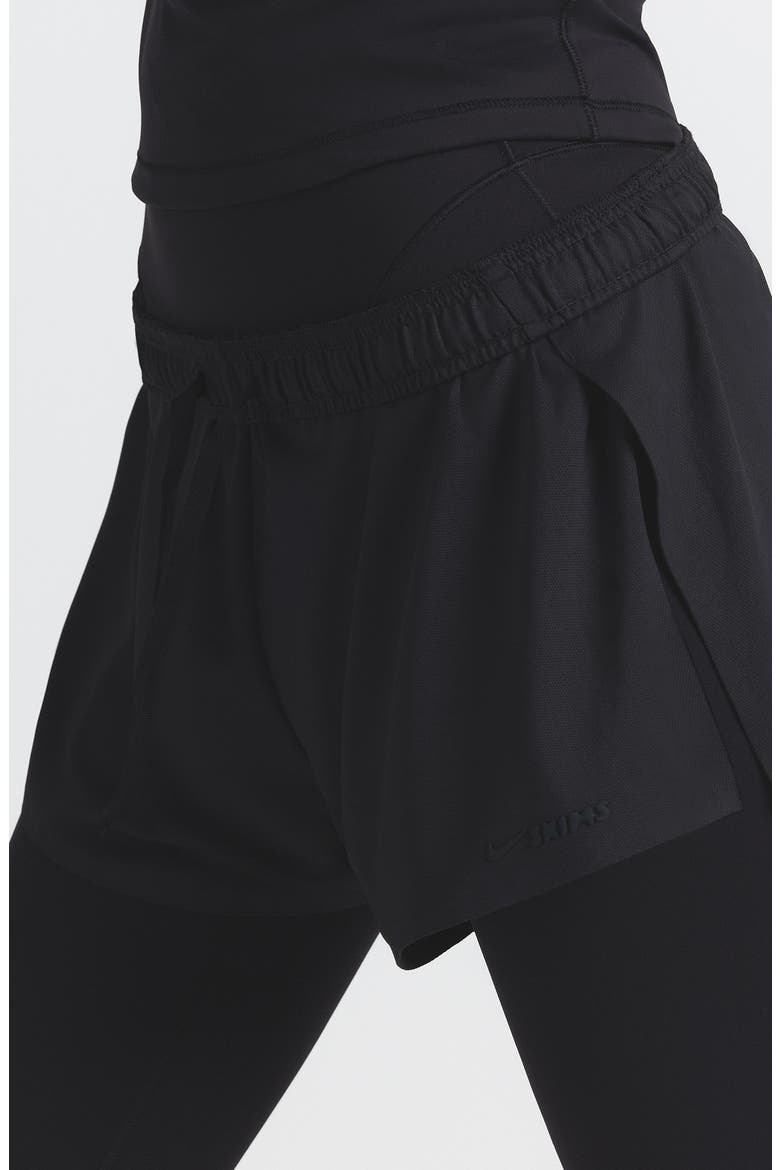 Airy Mini Shorts, Alternate, color, OBSIDIAN