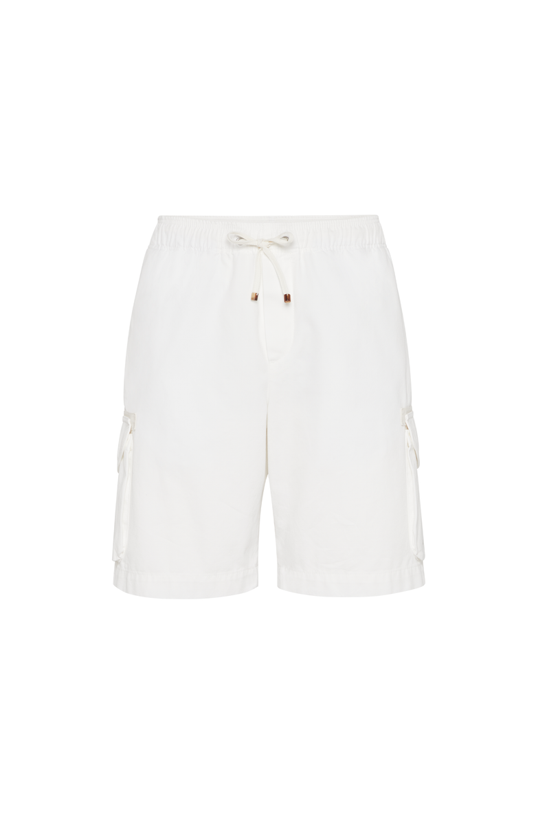 Brunello Cucinelli Bermuda shorts with cargo pockets, Main, color,