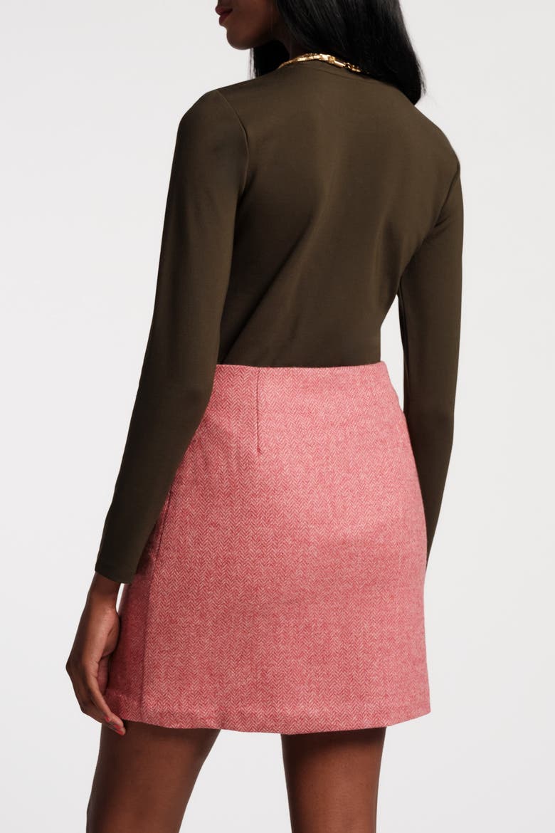 Penelope Mini Skirt, Alternate, color, Pink