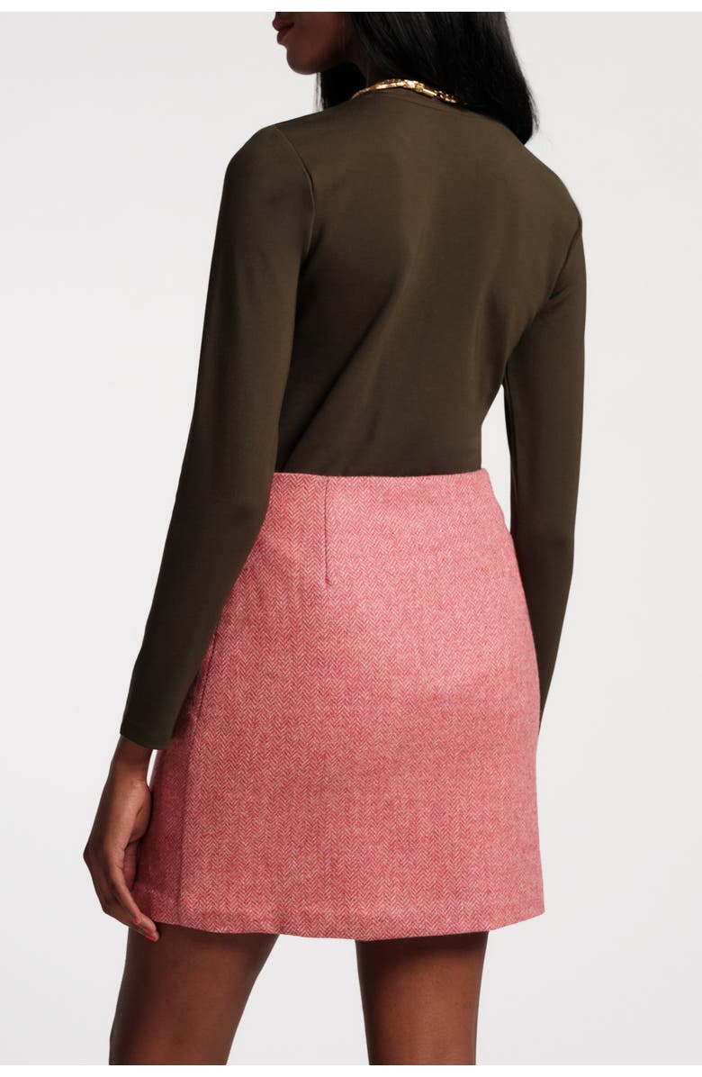 Frances Valentine Penelope Mini Skirt, Alternate, color, Pink