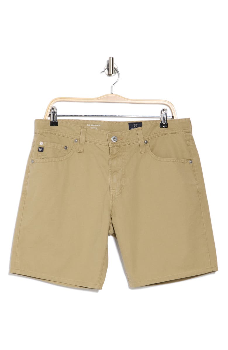 AG Graduate Straight Leg Denim Shorts, Alternate, color,