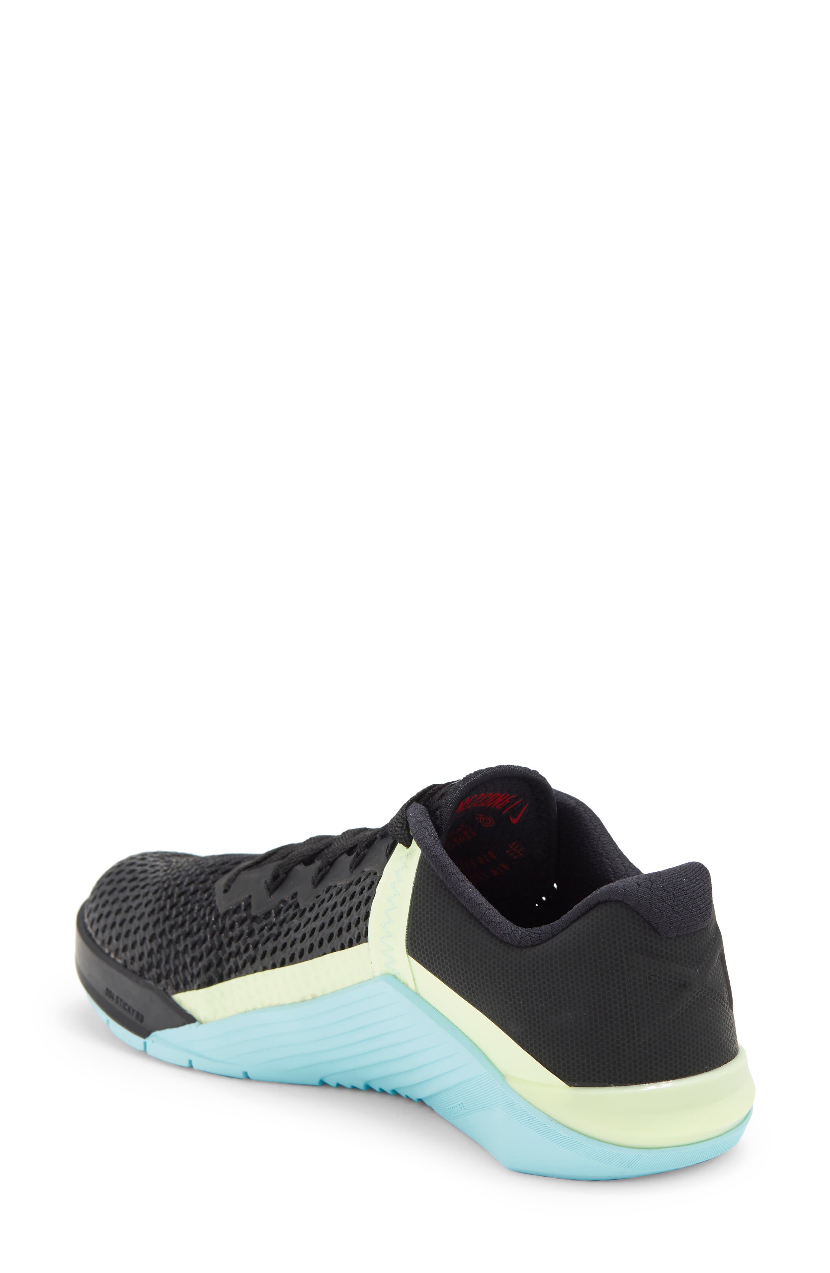 Metcon 6 Training Shoe, Alternate, color, BLACK/WHITE/GLACIER ICE/FLASH