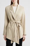 BOSS Joscara Belted Wool Blend Jacket
