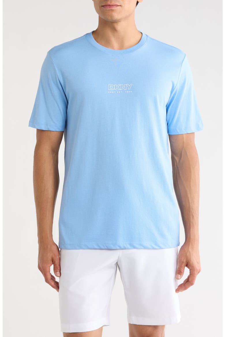 Spine Graphic T-Shirt, Main, color, DELIA BLUE