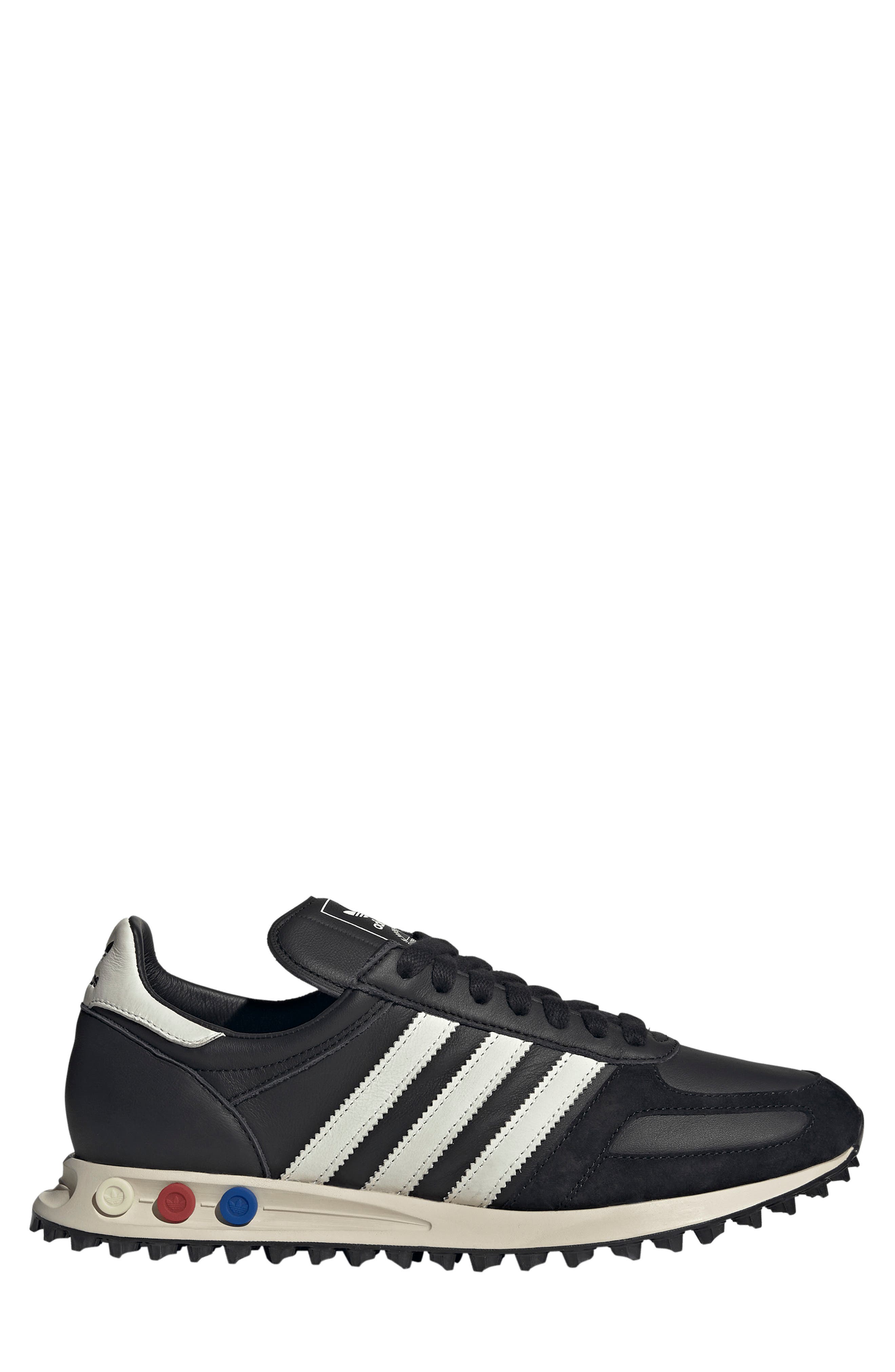adidas Gender Inclusive LA Trainer OG Made in USA Sneaker, Alternate, color, Core Black/ White/ Carbon