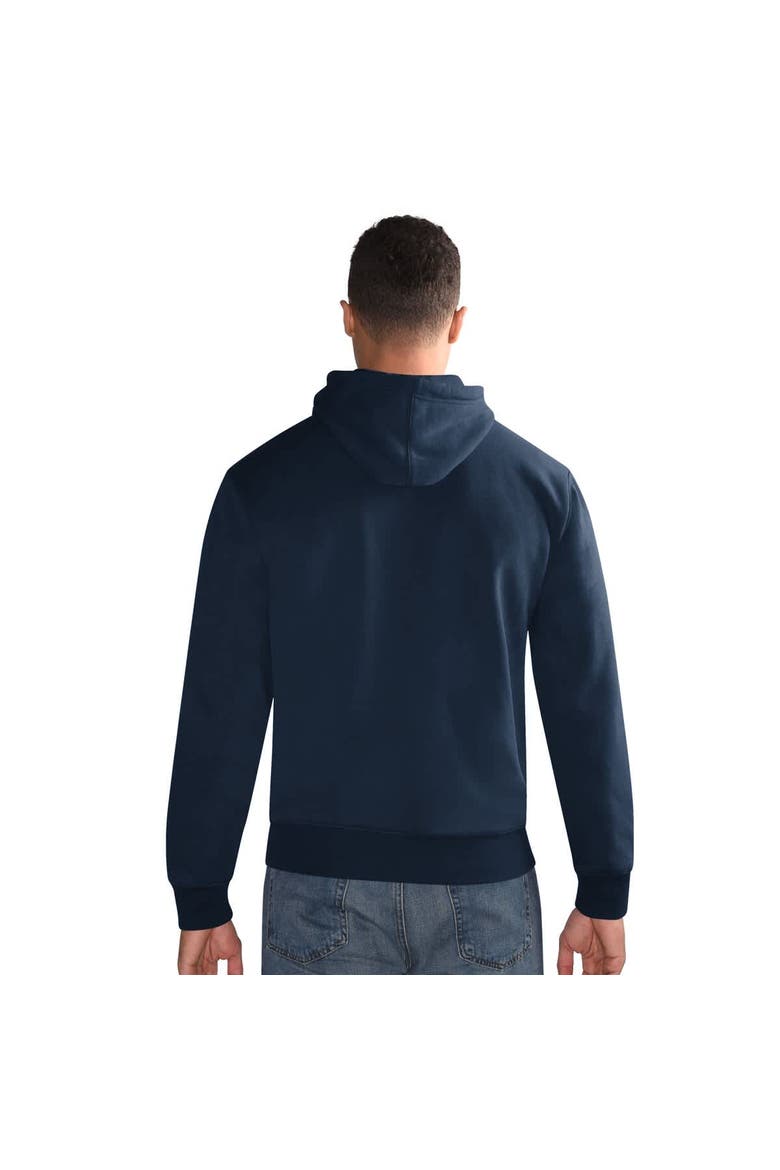 Men's Starter  Navy Pittsburgh Steelers Pullover Hoodie, Alternate, color, Navy