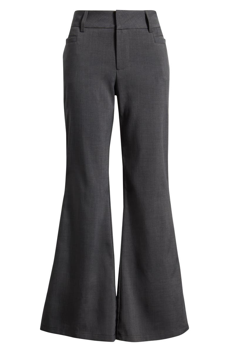 NIKKI LUND Langly Bootcut Pants, Main, color, Grey