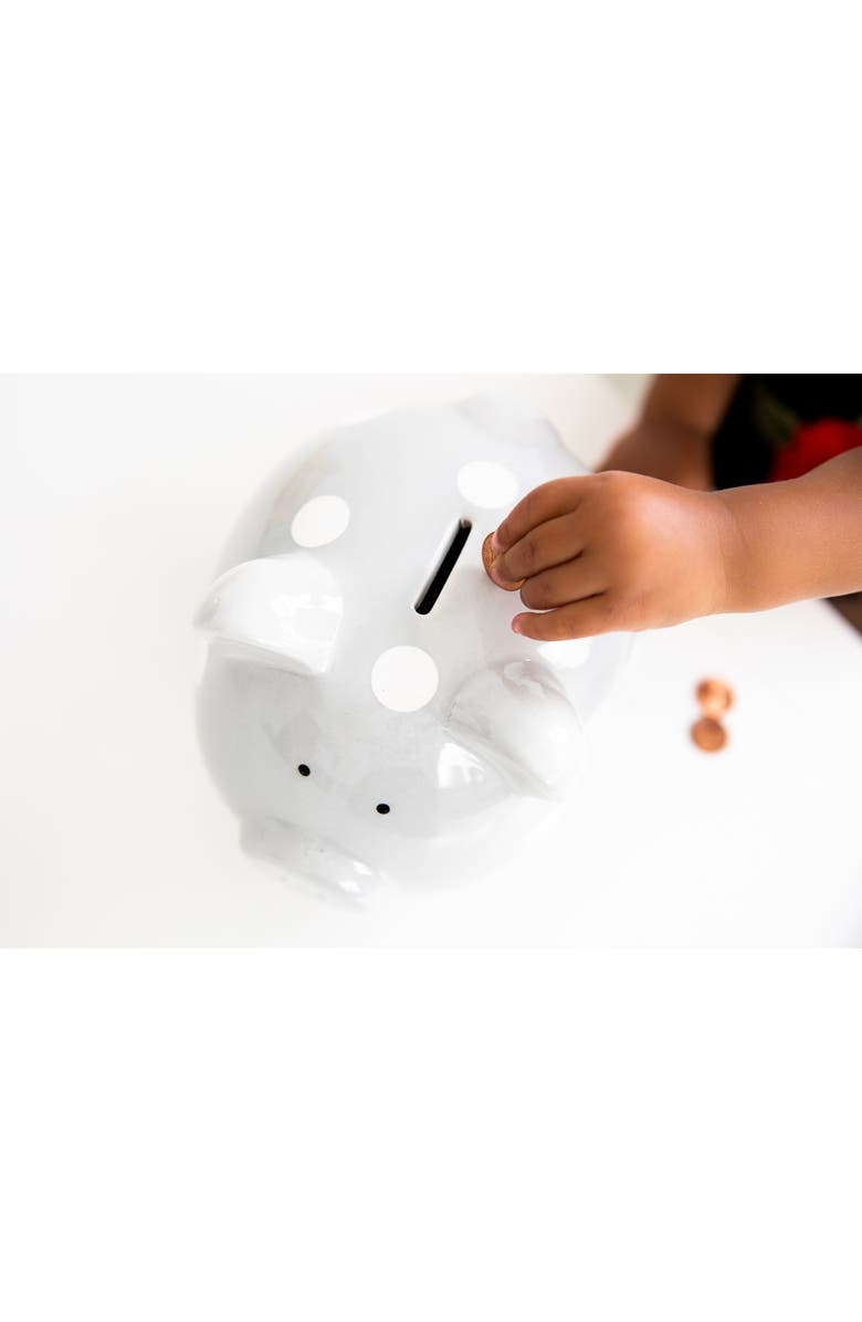 Pearhead Ceramic Piggy Bank, Alternate, color,