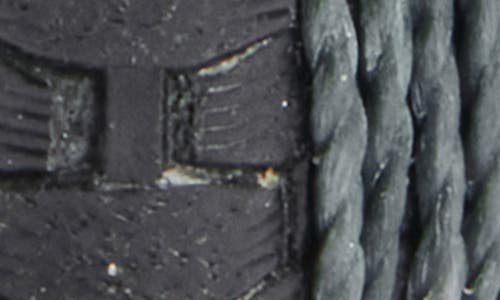 Caputo & Co Basketweave Embossed Leather Bracelet In Black