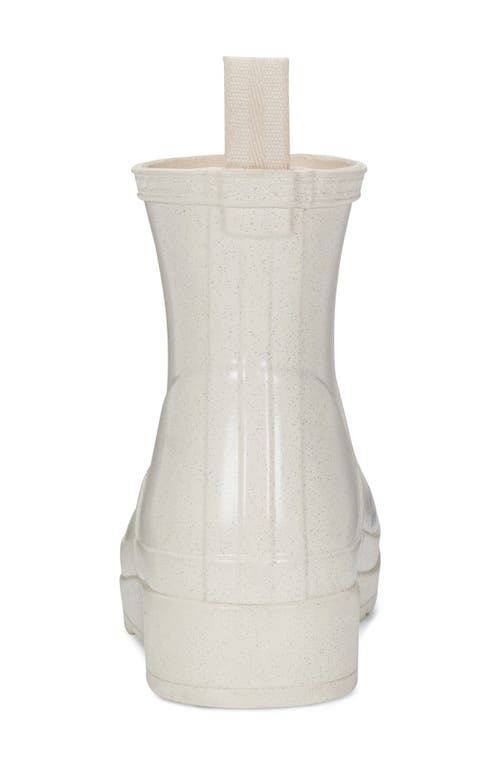 Hunter Original Play Waterproof Rain Bootie In Shaded White