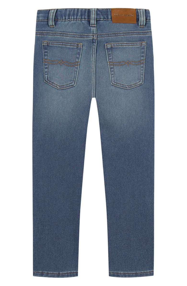 Lucky Brand Kids' Knit Pull-On Jeans, Alternate, color, Coldwater