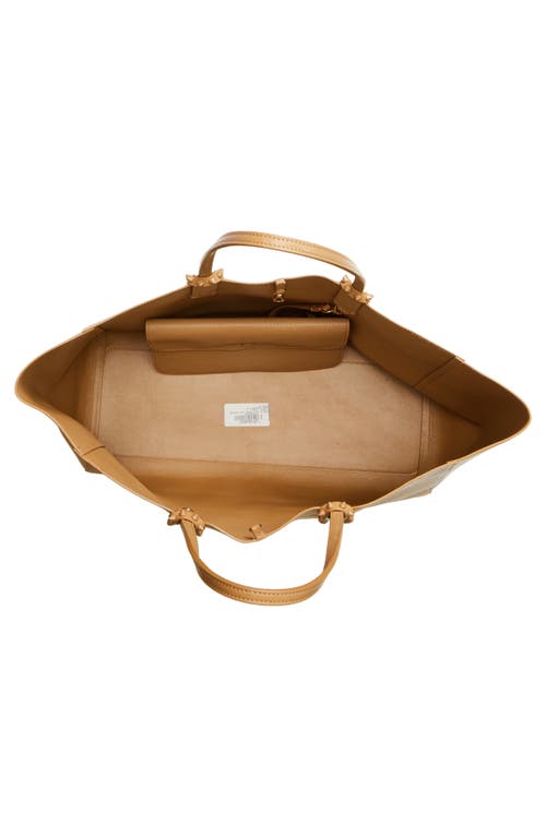 Christian Louboutin Large Cabata Soft Leather Tote Bag In Lionne