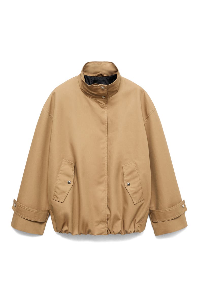 Oversize Parka, Main, color, MEDIUM BROWN