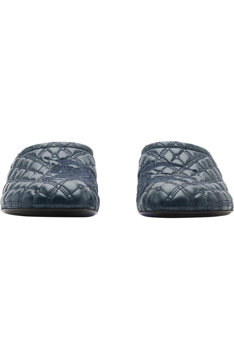 Burberry Baby EKD Kitten Heel Mule, Alternate, color, Lake