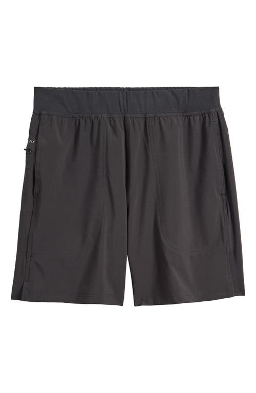 Free Fly Active Breeze 7-inch Training Shorts In Black