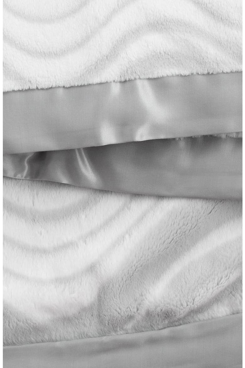 Luxe Lully Vibe Blanket, Alternate, color, SILVER