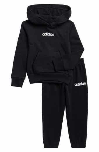 adidas Kids' Cotton Blend Fleece Hoodie & Pants Set