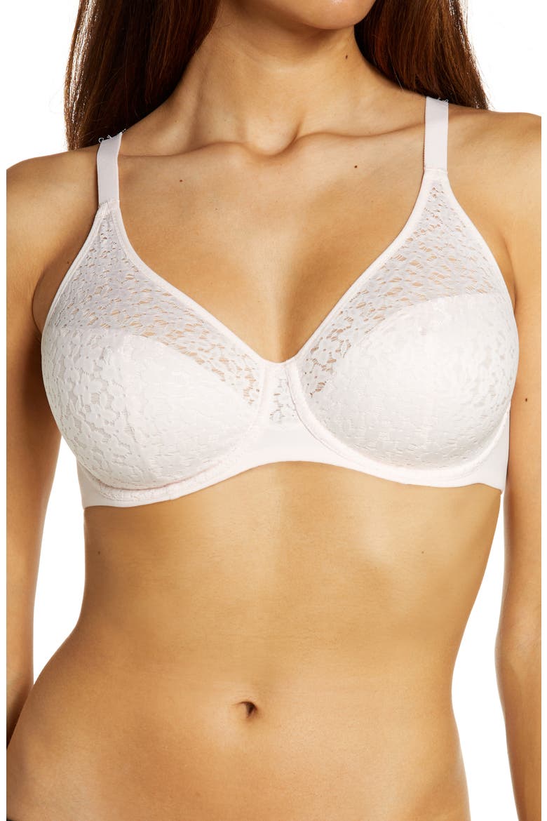 Norah Comfort Underwire Bra, Main, color, BLUSHING PINK