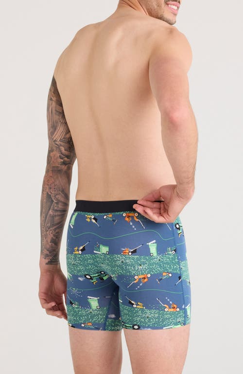 Saxx Vibe Xtra Super Soft Boxer Briefs In Blue