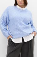 City Chic Claudia Cable Stitch Sweater