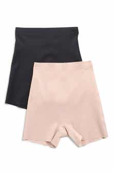 SKINNY GIRL 2-Pack Power Mesh True Waist Shaping Boyshorts