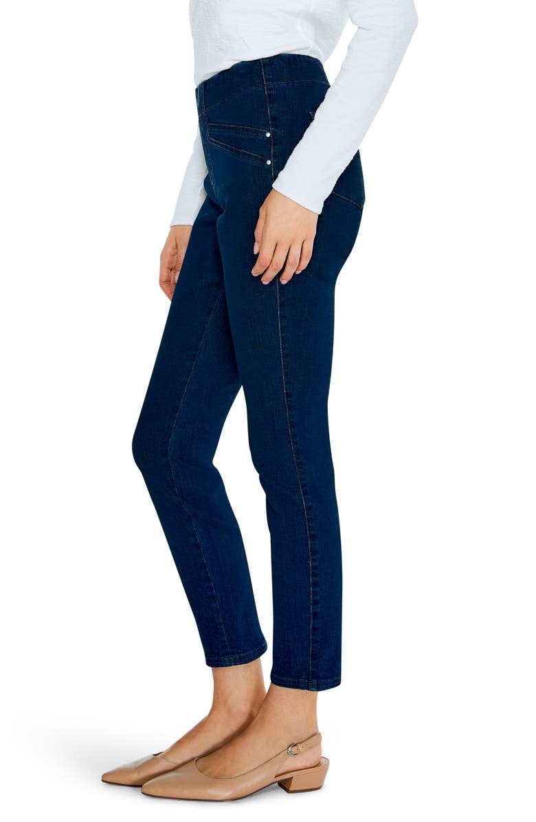 NIC+ZOE All Day Slim Pull-On Jeans, Alternate, color, Atlas