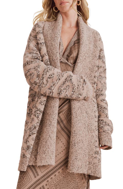 Desiree Longline Belt Cardigan