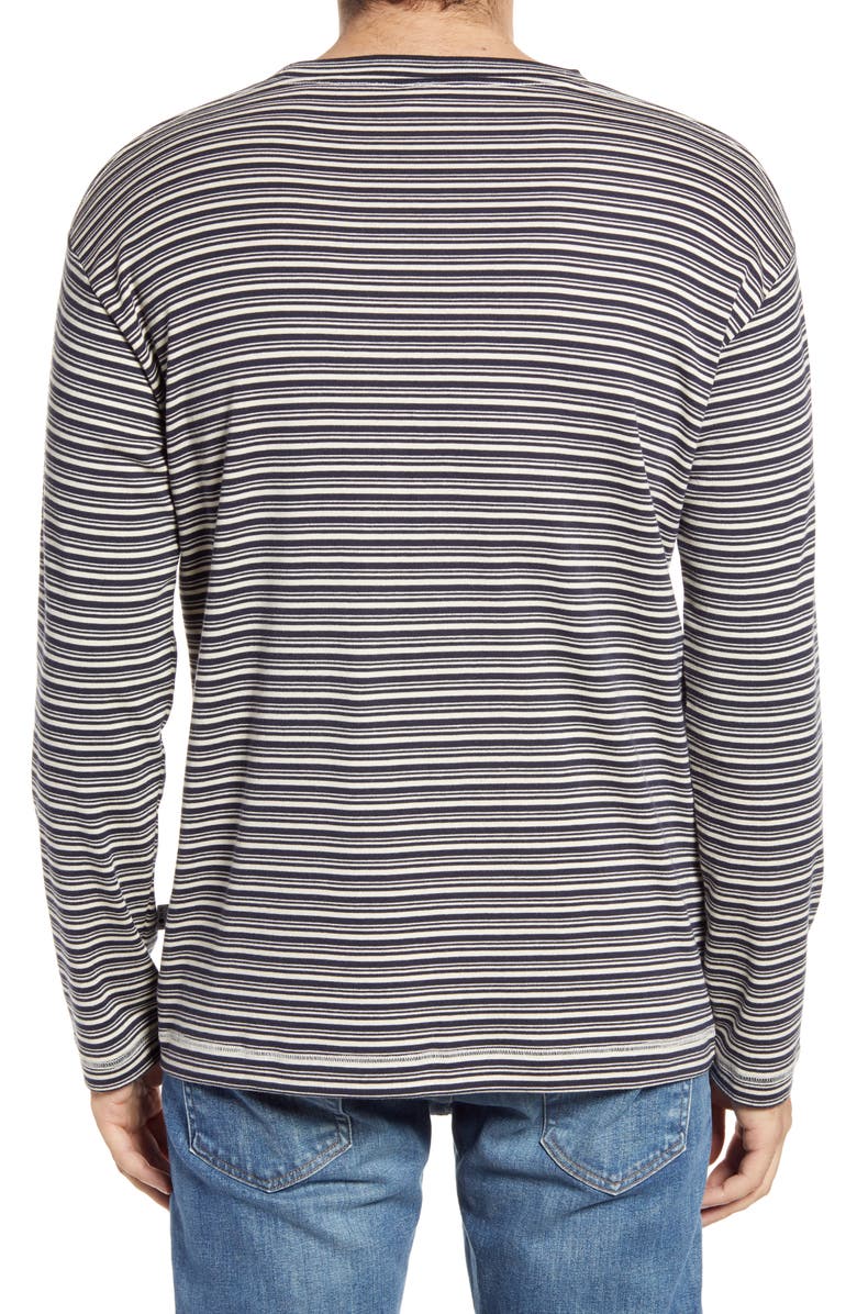 NN07 Men's Kurt 3463 Stripe Long Sleeve T-Shirt, Alternate, color,