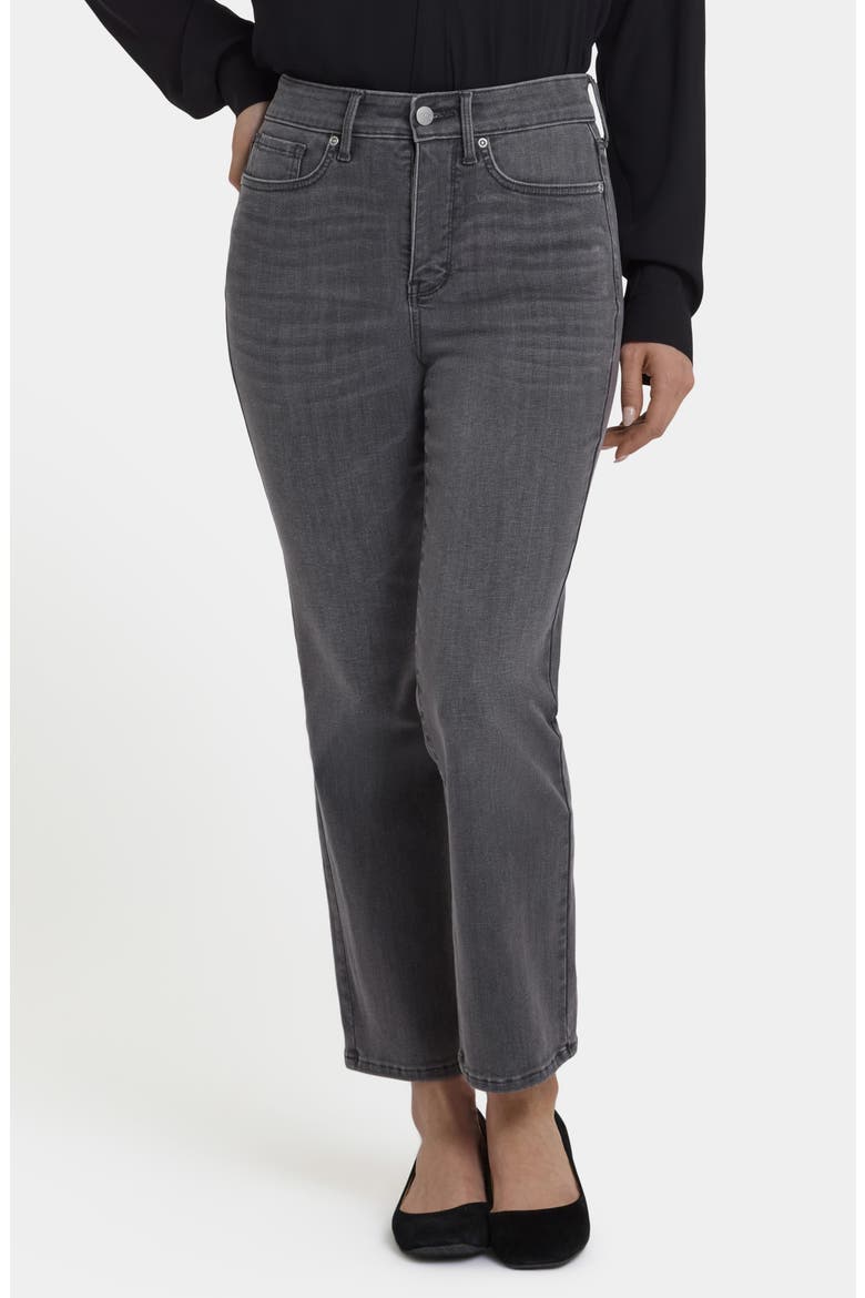 Marilyn High Waist Ankle Straight Leg Jeans, Main, color, CHATEAU SHADOW