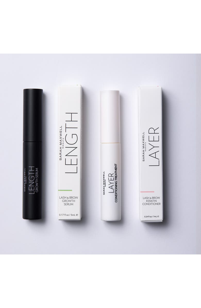 Sarah Maxwell Beauty THE DUO - The Perfect Pairing for Lashes & Brows, Alternate, color, NO COLOR