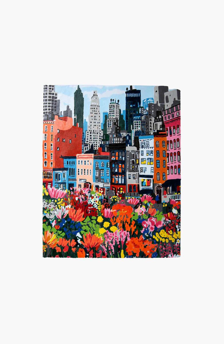 Pink Picasso Kits NYC Flower Market Paint by Numbers Kit, Alternate, color, Multicolor