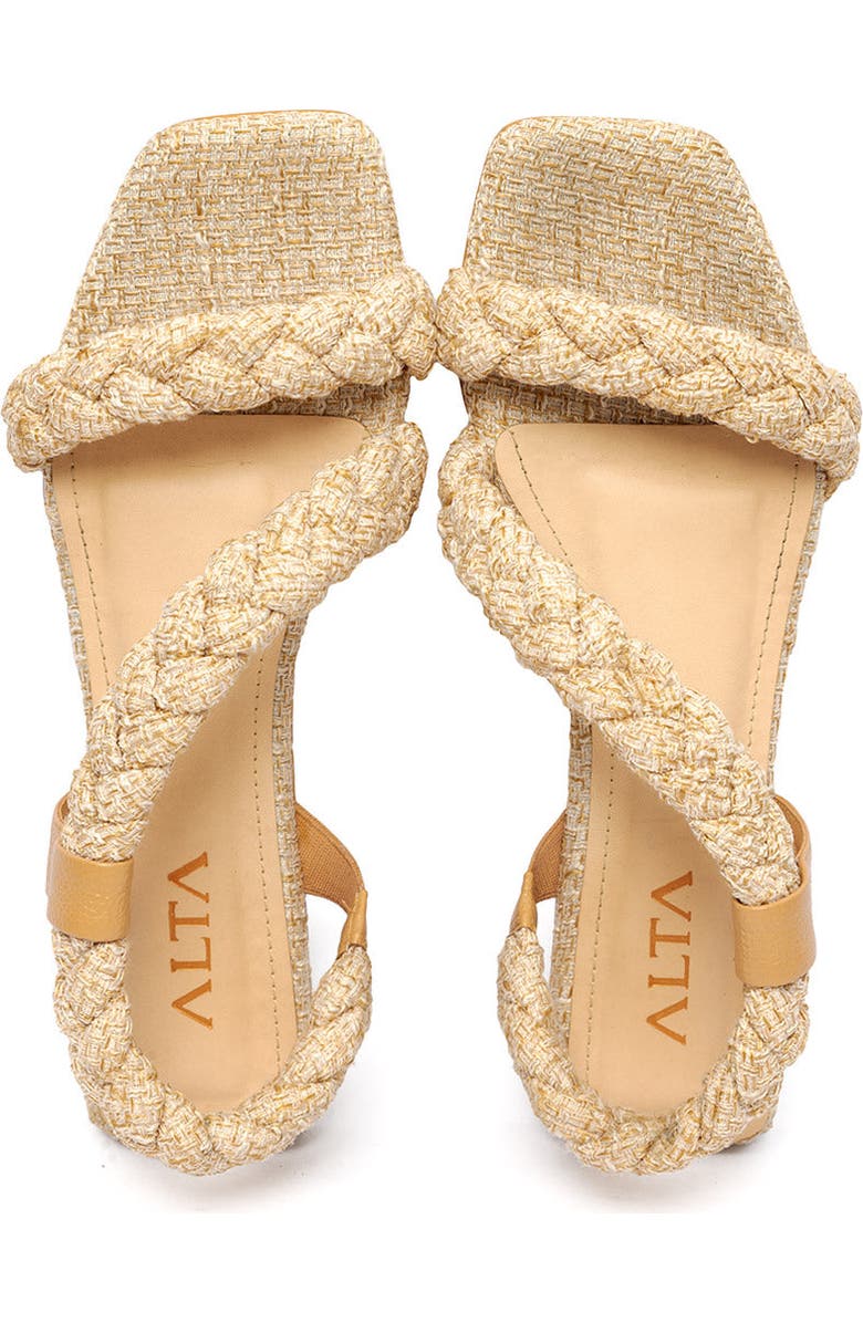 ALTA Noelle Sandals, Alternate, color, Natural