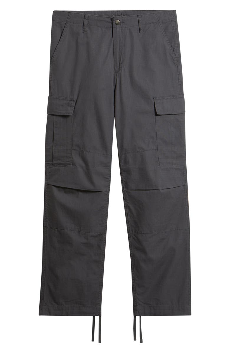 Carhartt Work In Progress Cotton Ripstop Cargo Pants, Alternate, color, Graphite