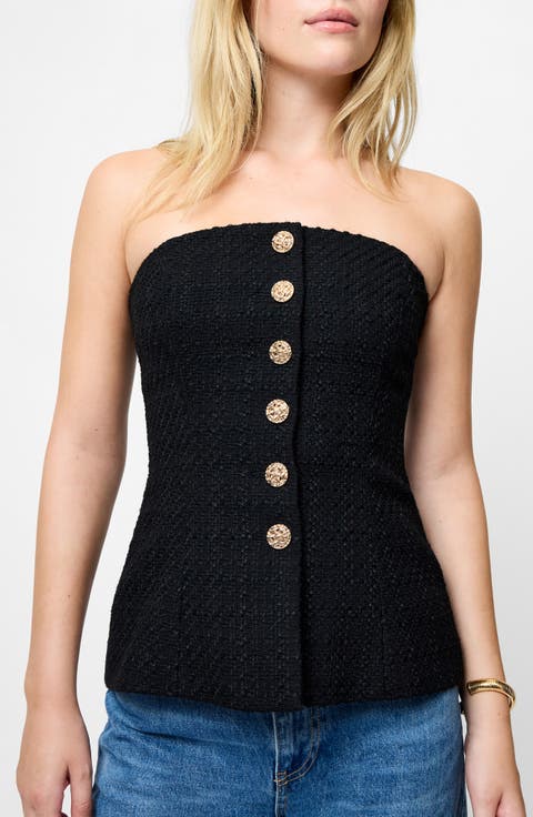 Women's Tweed Tops | Nordstrom