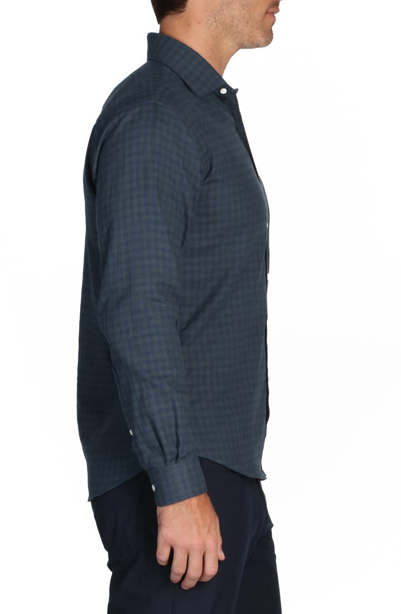 Alton Lane Howard Everyday Check Cotton Flannel Button-Up Shirt, Alternate, color,