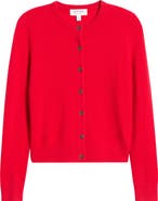 Nordstrom Cashmere Crewneck Cardigan