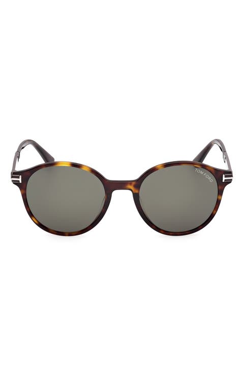 52mm Round Sunglasses