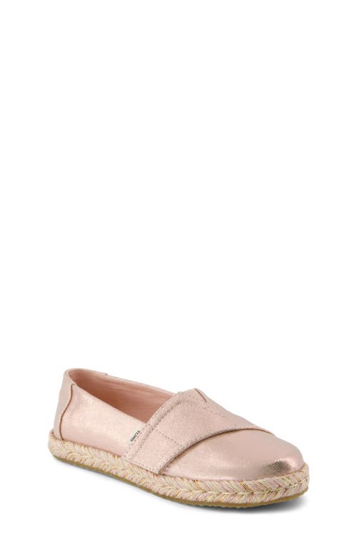 Toms Kids' Alrope Slip-on In Pink