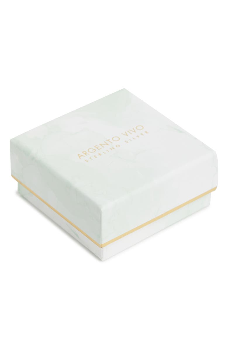 Argento Vivo Sterling Silver CZ Cross Pendant Necklace, Main, color, Gold