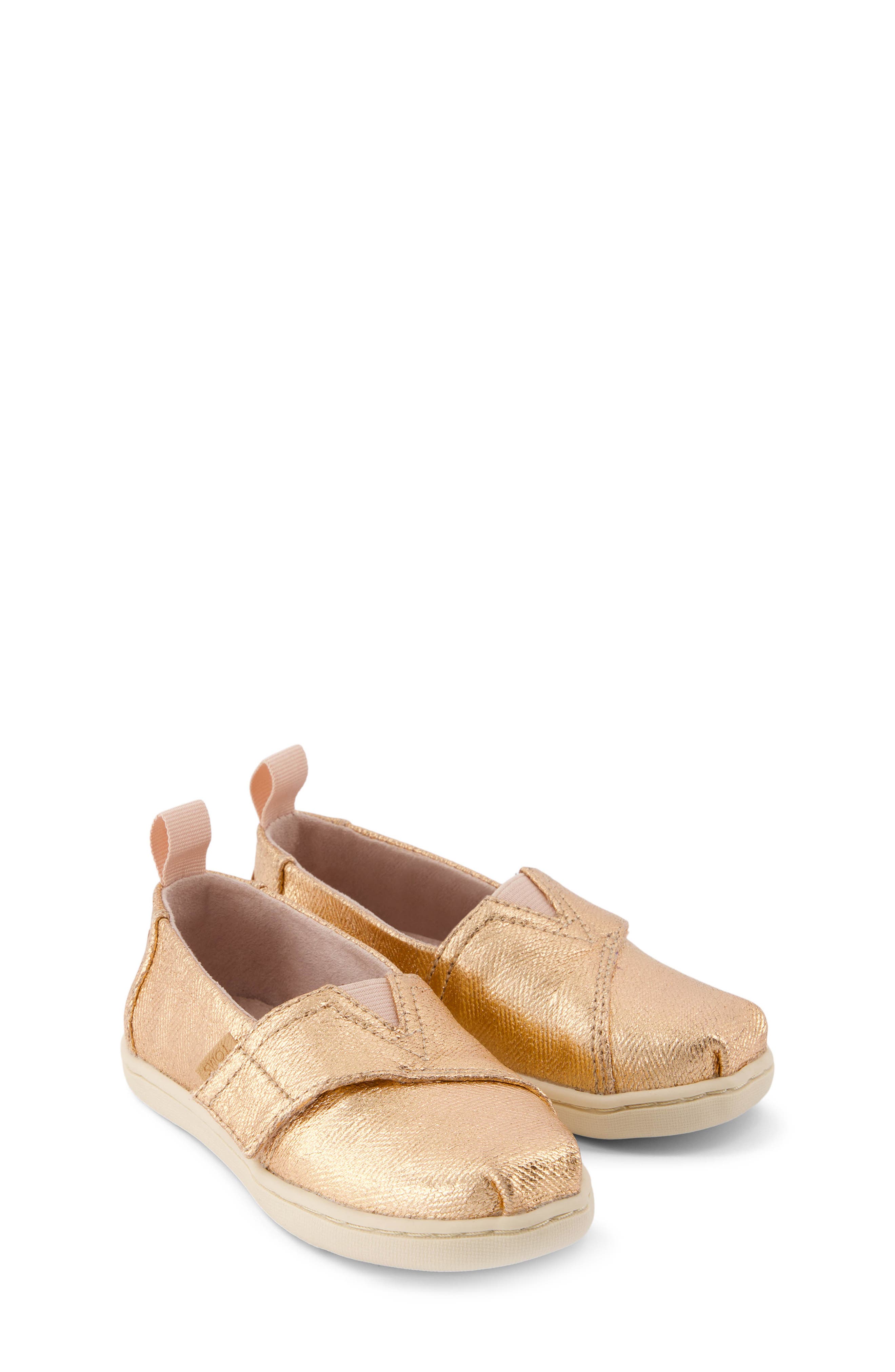 TOMS Kids' Alpargata Slip-On Sneaker, Alternate, color, Pink