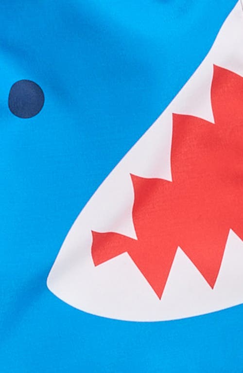 MINI BODEN MINI BODEN KIDS' SHARK SWIM TRUNKS