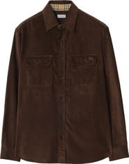 Burberry Corduroy Overshirt