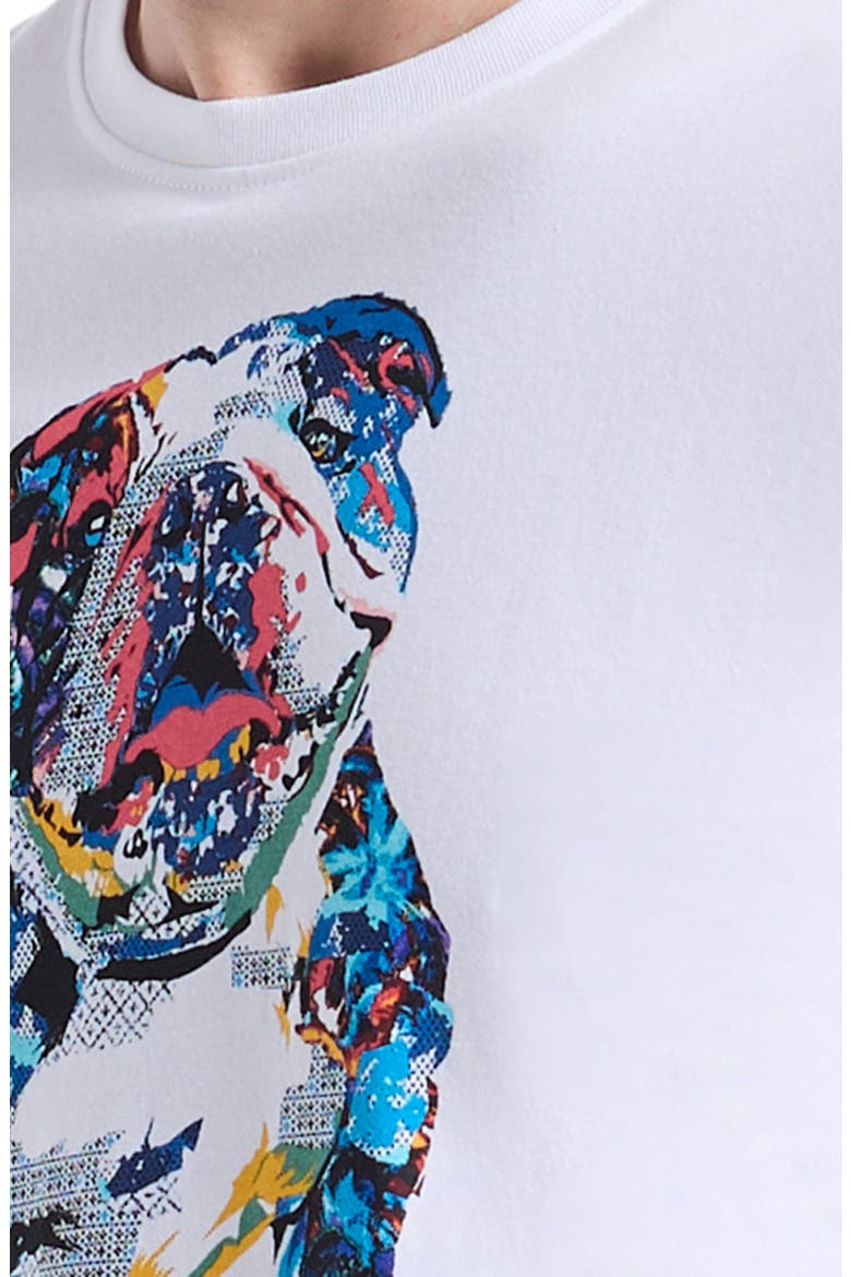 Collage Graham Cotton Graphic T-Shirt, Alternate, color, WHITE