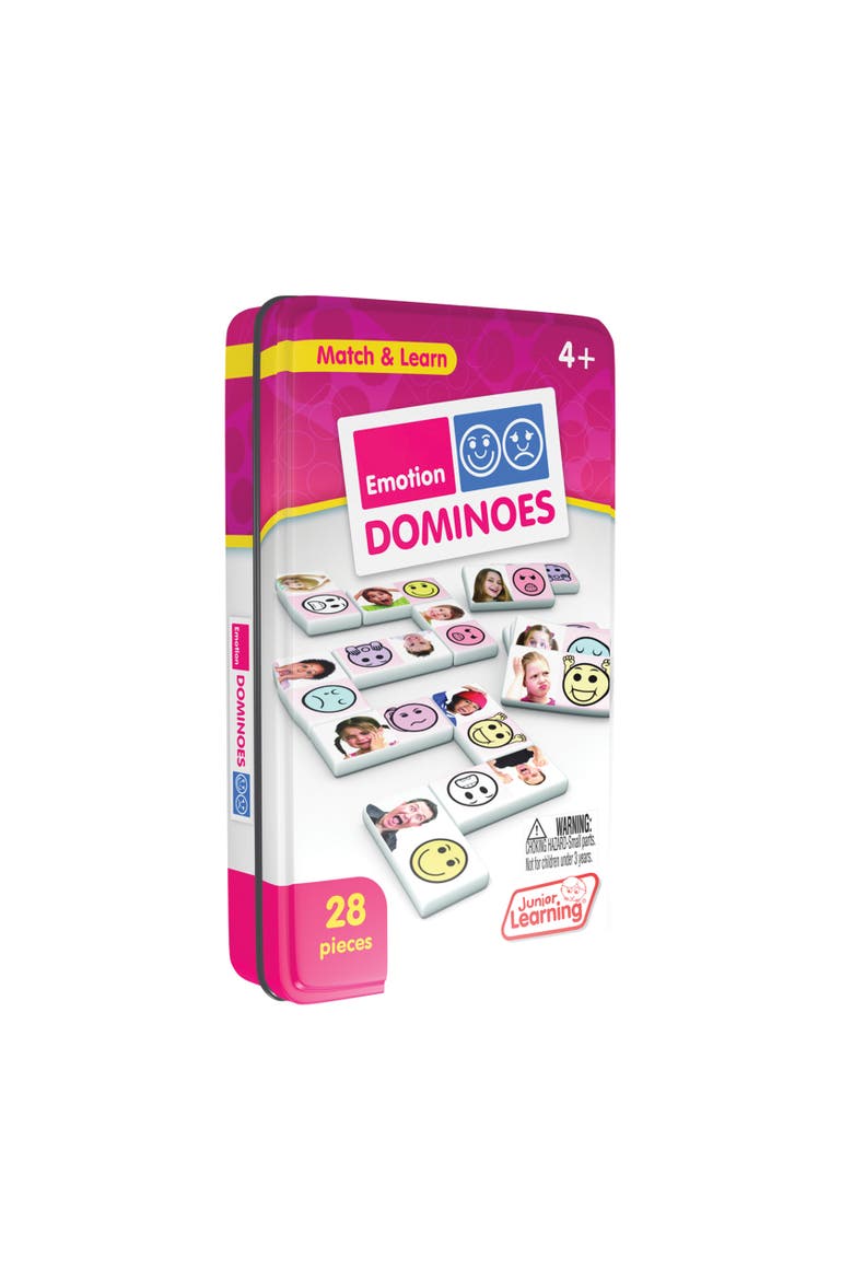 Emotion Dominoes, Alternate, color, Multicolored
